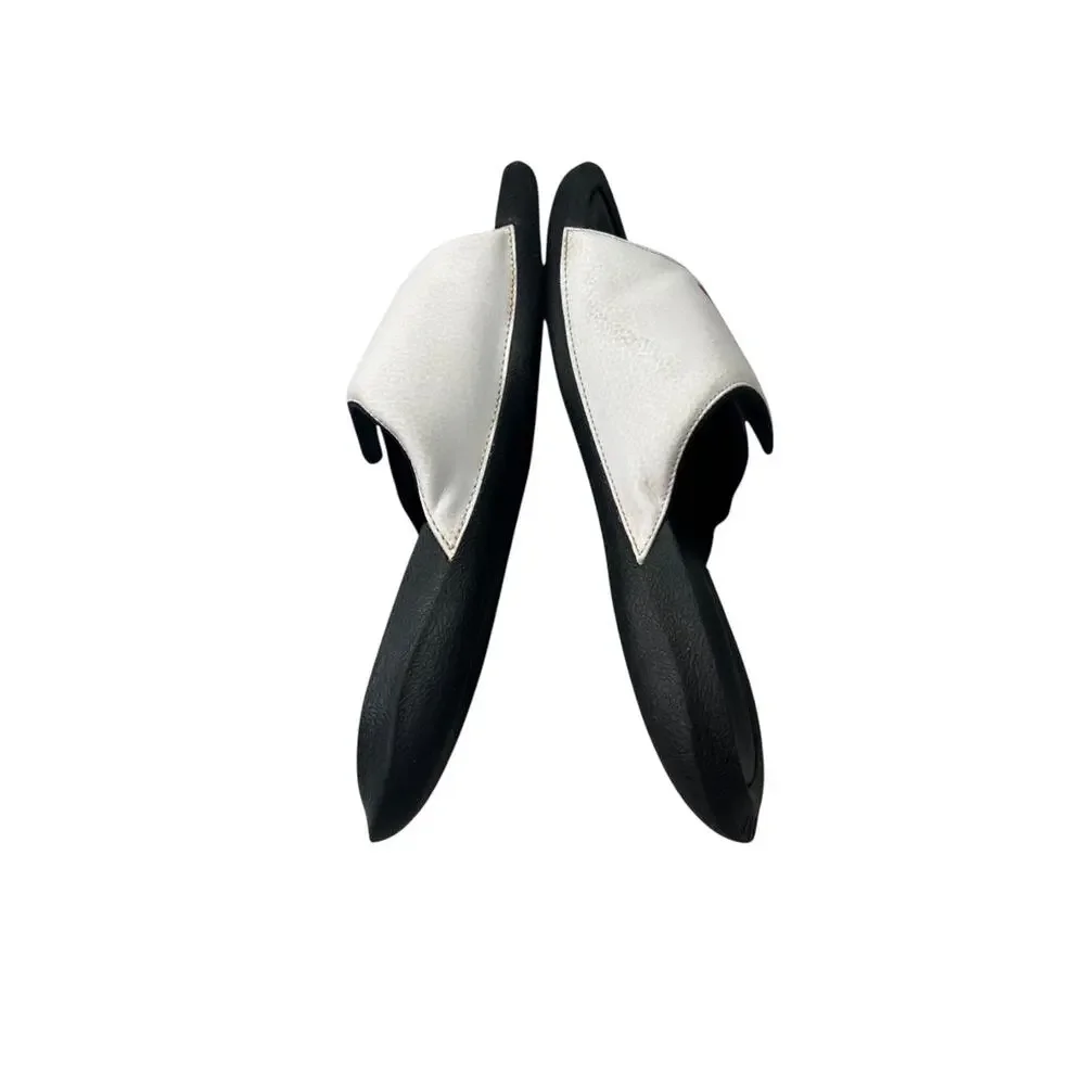 Air Jordan Hydro 6 Slides Jumpman White Red Black Mens 9 881473-101 Adjustable